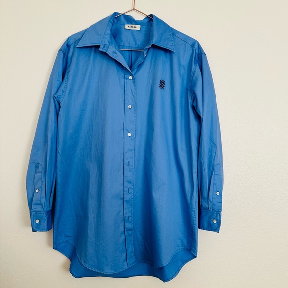 Sandro Button Down Shirt Oversized - Picture 10 of 14